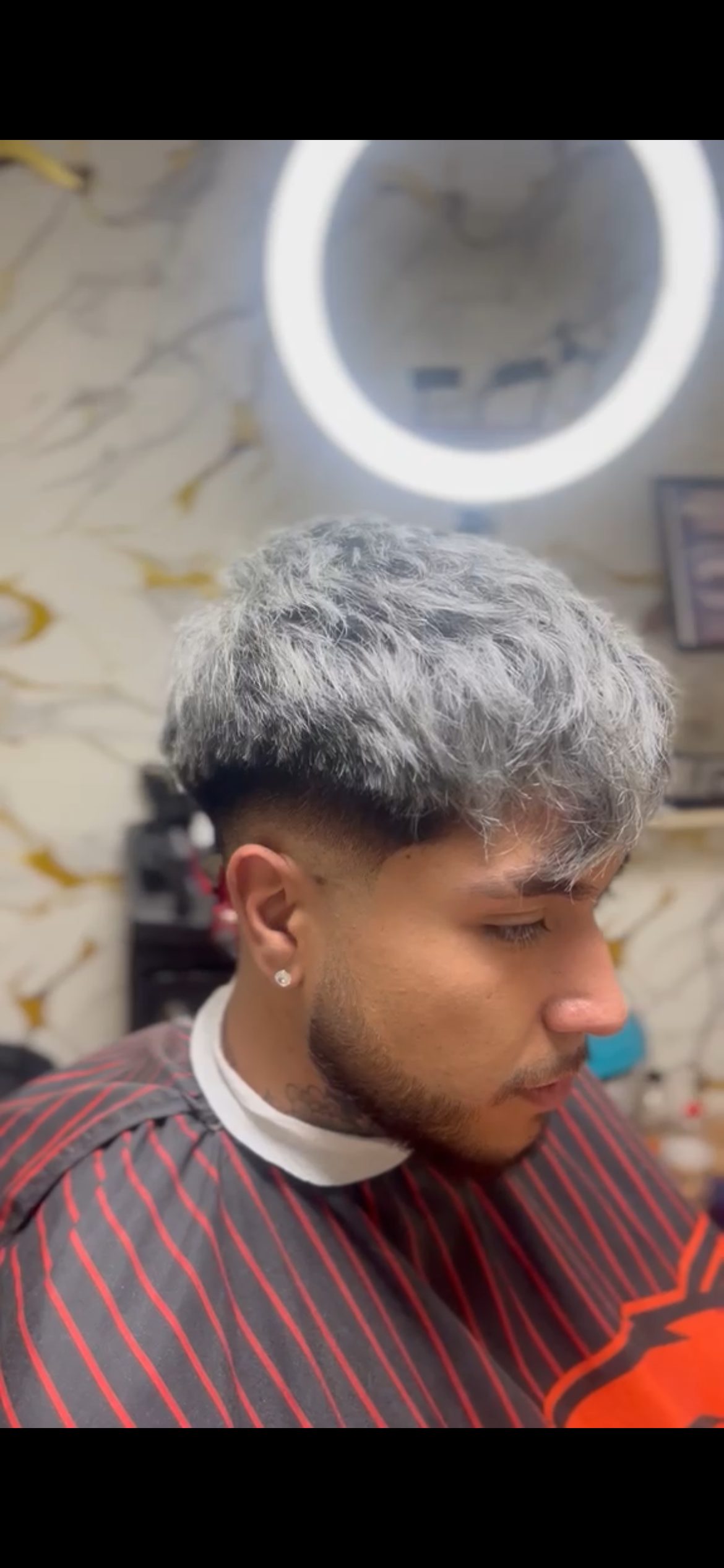 Trabajo de color y tintura en BasBarber Studio